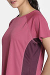 Zelocity Quick Drying Contour Top - Dry Rose — thumbnail 4